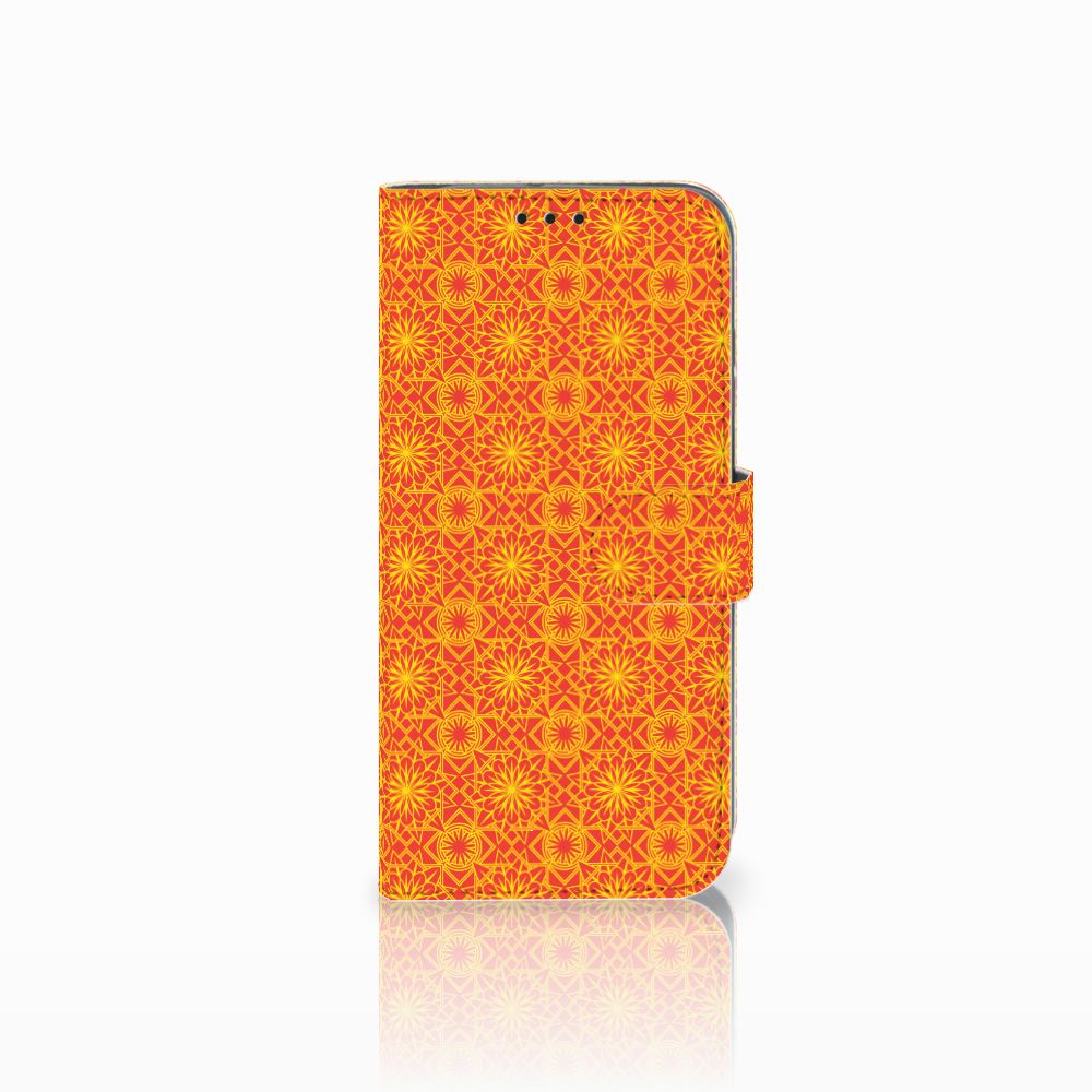 Honor 10 Lite Telefoon Hoesje Batik Oranje