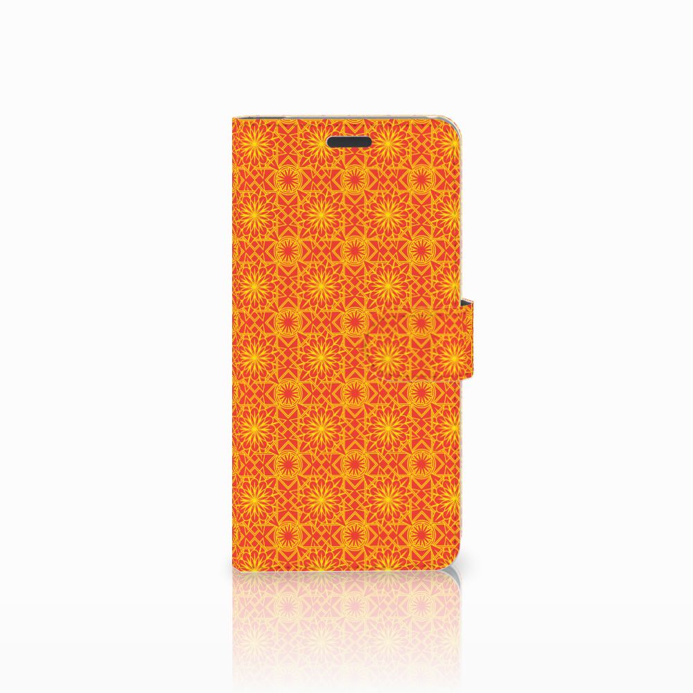 Samsung Galaxy S8 Plus Telefoon Hoesje Batik Oranje