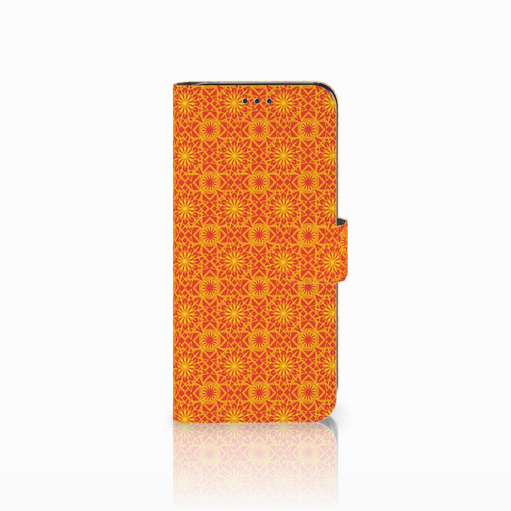 Samsung Galaxy S8 Telefoon Hoesje Batik Oranje