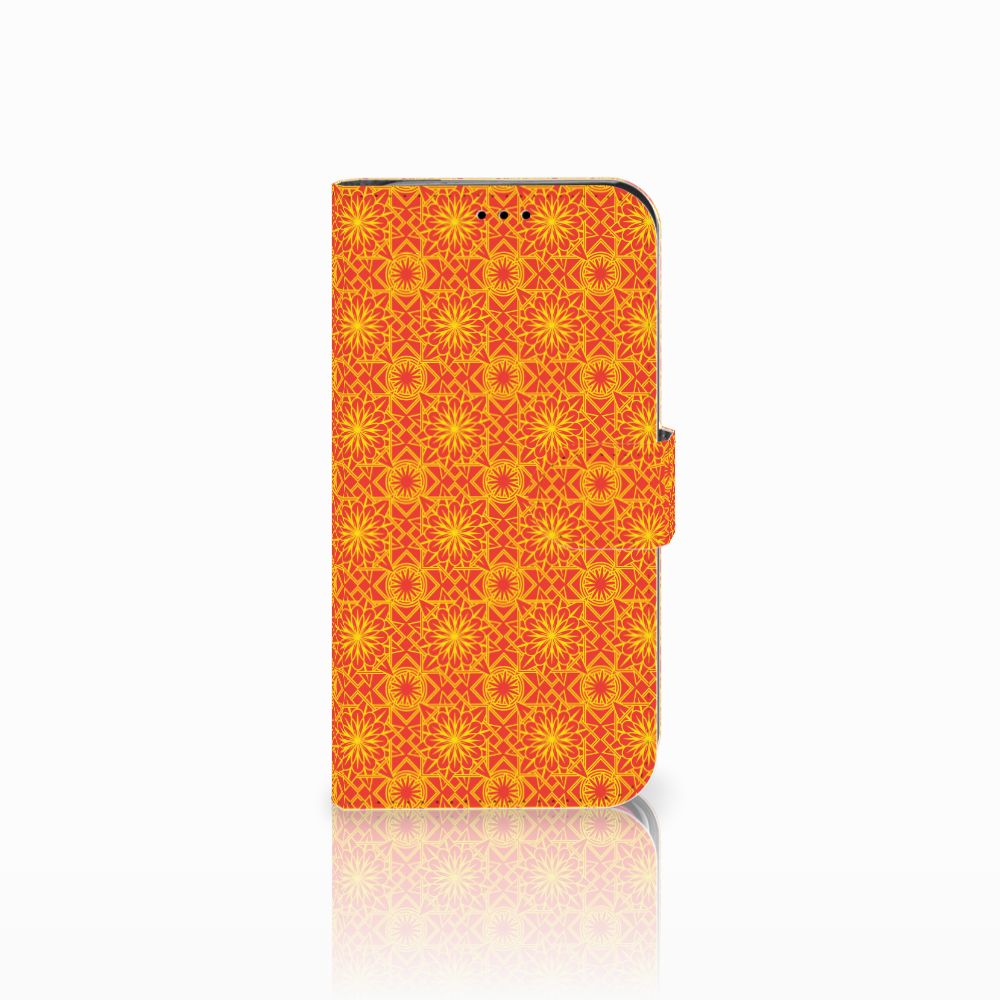 Apple iPhone Xr Telefoon Hoesje Batik Oranje
