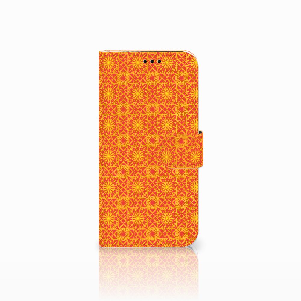 Samsung Galaxy A5 2017 Telefoon Hoesje Batik Oranje