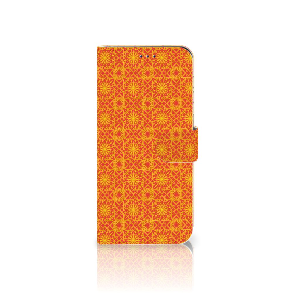 Samsung Galaxy A50 Telefoon Hoesje Batik Oranje
