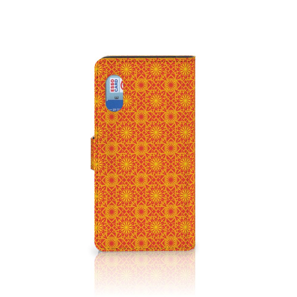 Samsung Xcover Pro Telefoon Hoesje Batik Oranje