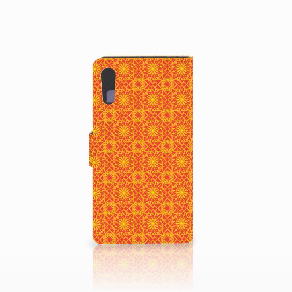Sony Xperia XZ | Sony Xperia XZs Telefoon Hoesje Batik Oranje