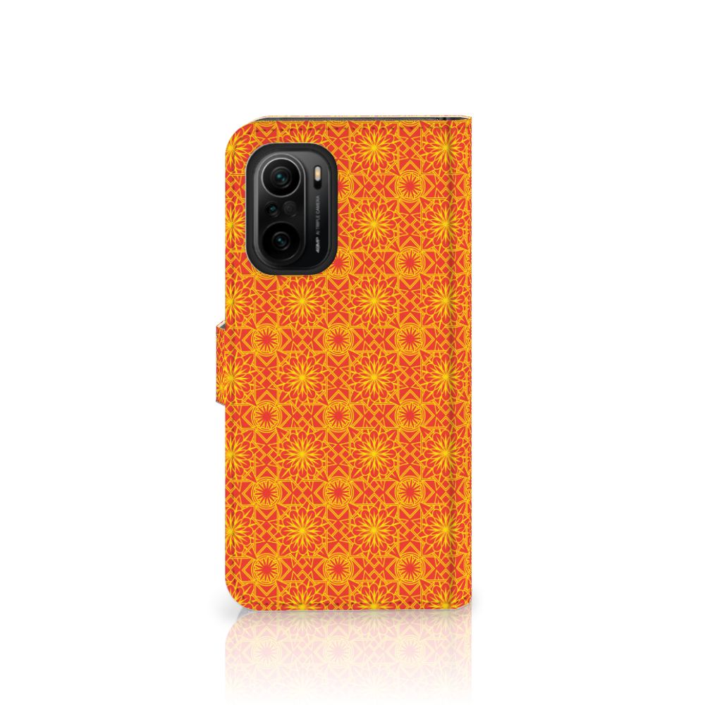 Poco F3 | Xiaomi Mi 11i Telefoon Hoesje Batik Oranje