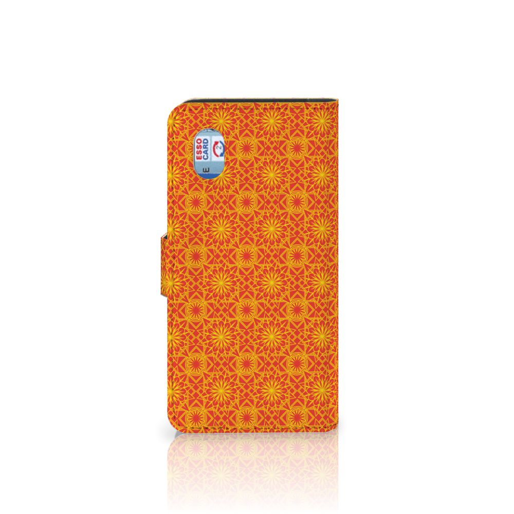 Alcatel 1B (2020) Telefoon Hoesje Batik Oranje