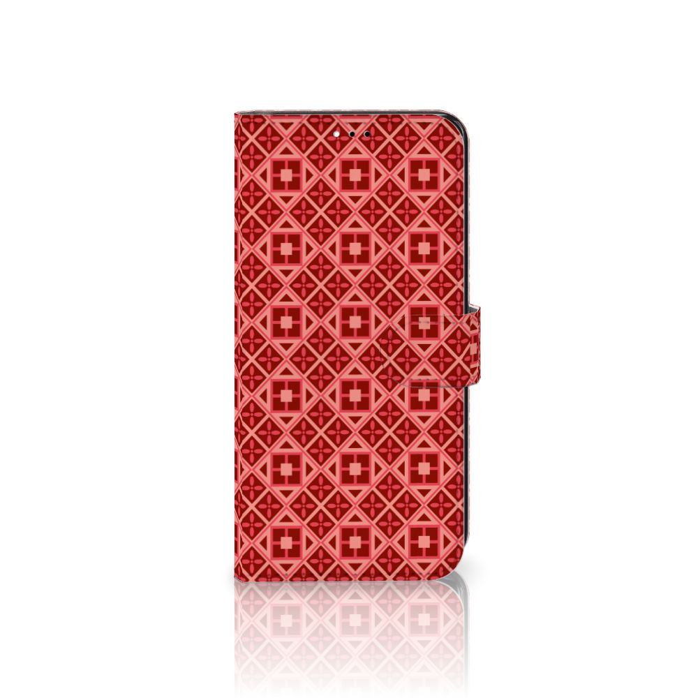 Xiaomi Redmi 9T | Poco M3 Telefoon Hoesje Batik Rood