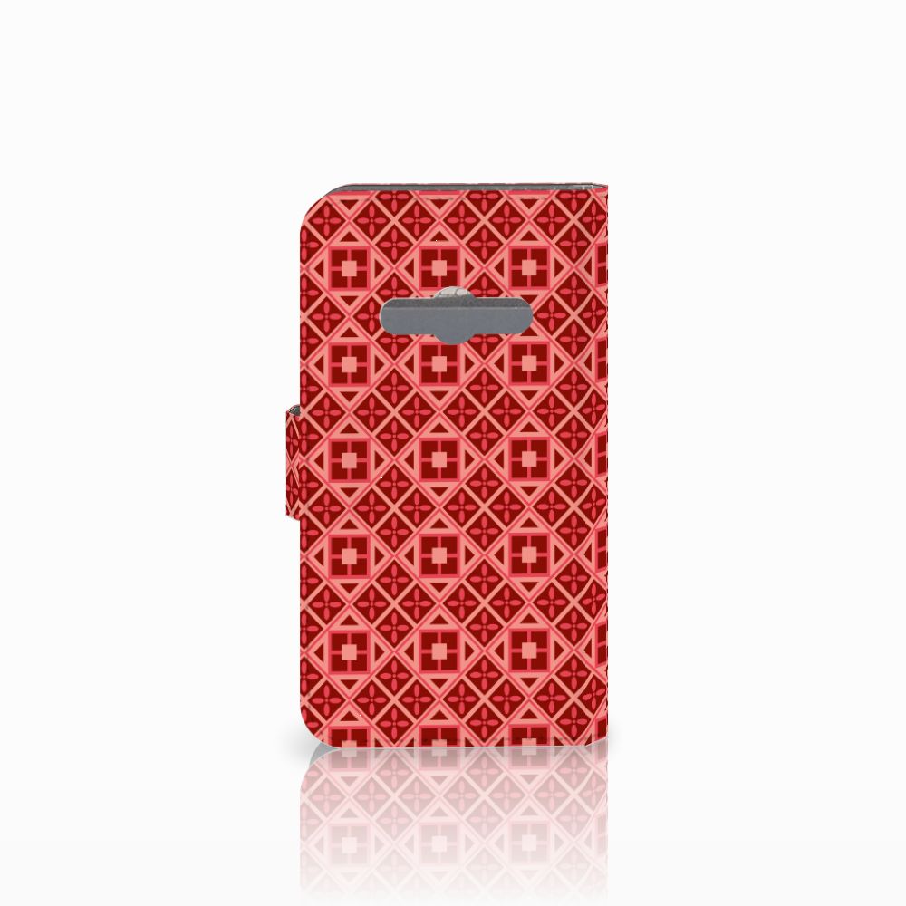 Samsung Galaxy Xcover 3 | Xcover 3 VE Telefoon Hoesje Batik Rood