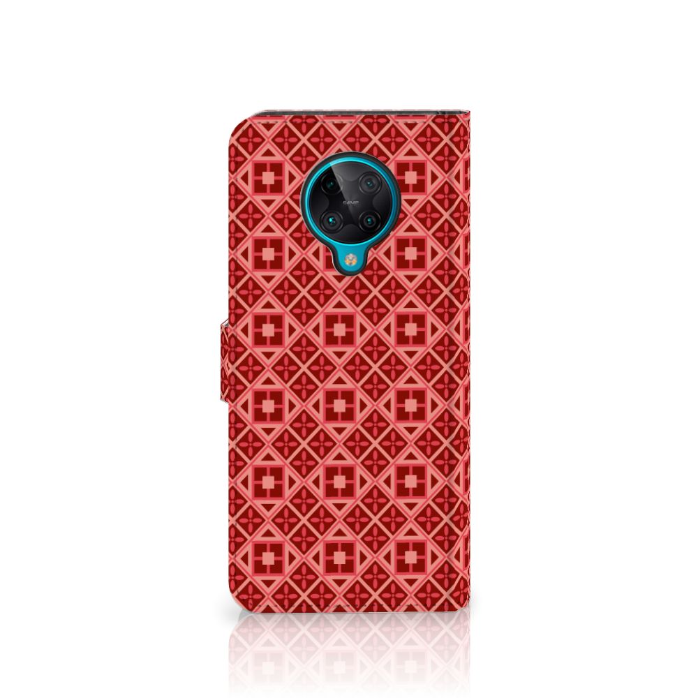 Xiaomi Poco F2 Pro Telefoon Hoesje Batik Rood