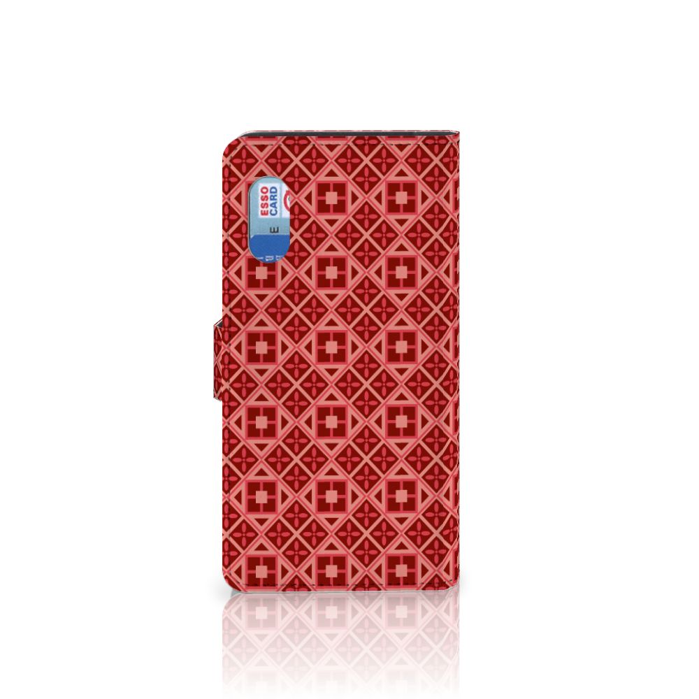 Samsung Xcover Pro Telefoon Hoesje Batik Rood