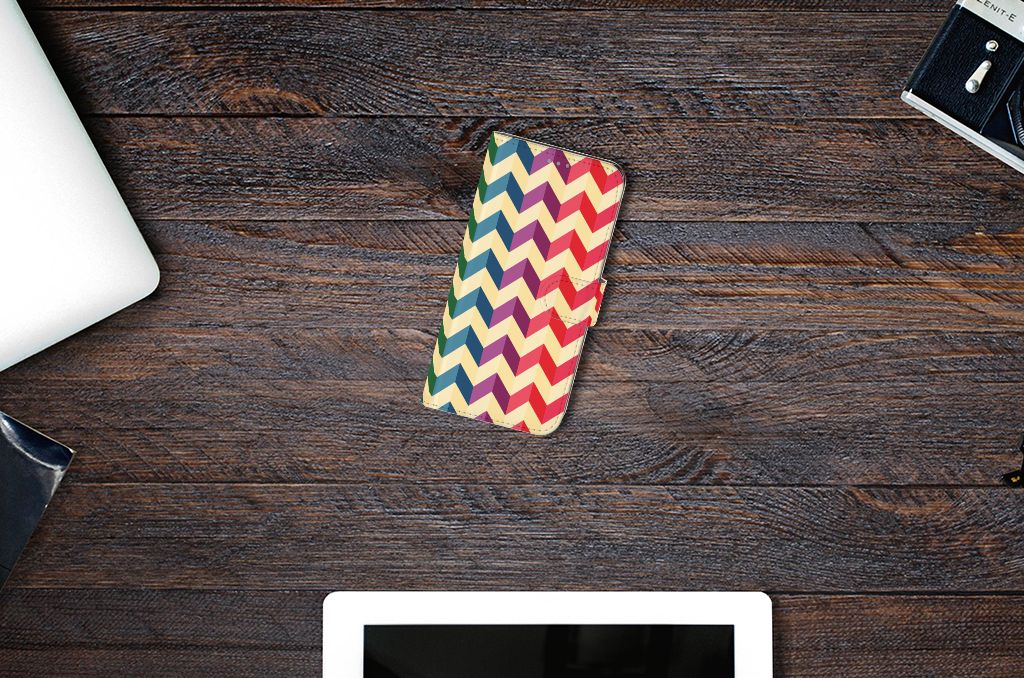 OnePlus Nord Telefoon Hoesje Zigzag Multi Color