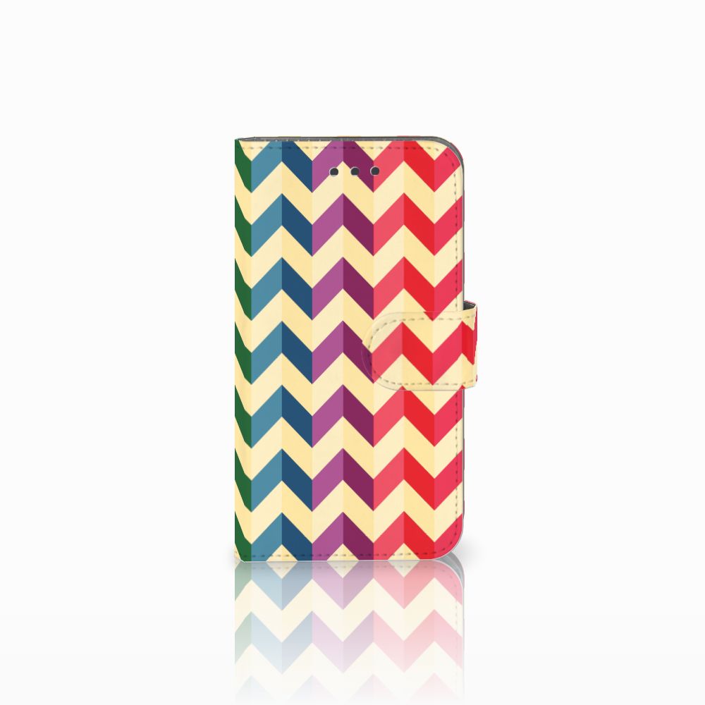 Samsung Galaxy Xcover 3 | Xcover 3 VE Telefoon Hoesje Zigzag Multi Color