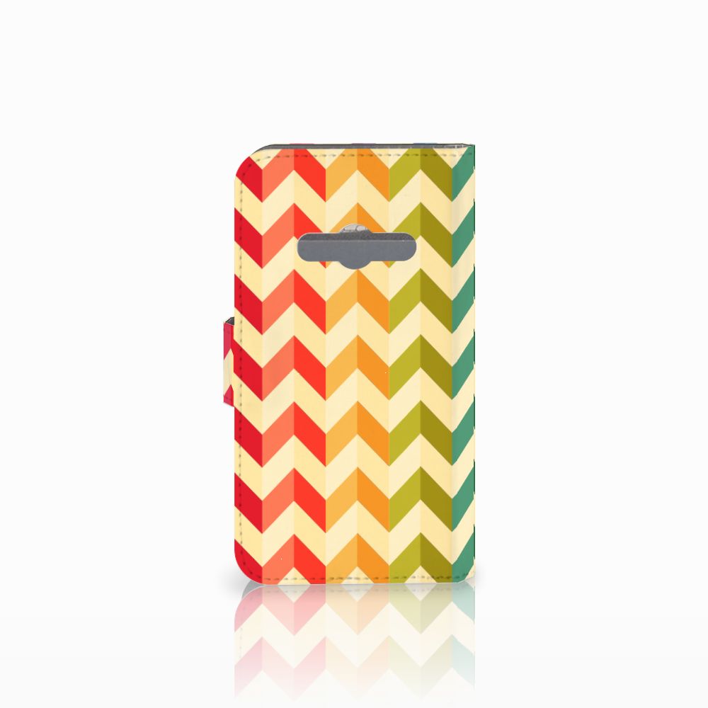 Samsung Galaxy Xcover 3 | Xcover 3 VE Telefoon Hoesje Zigzag Multi Color