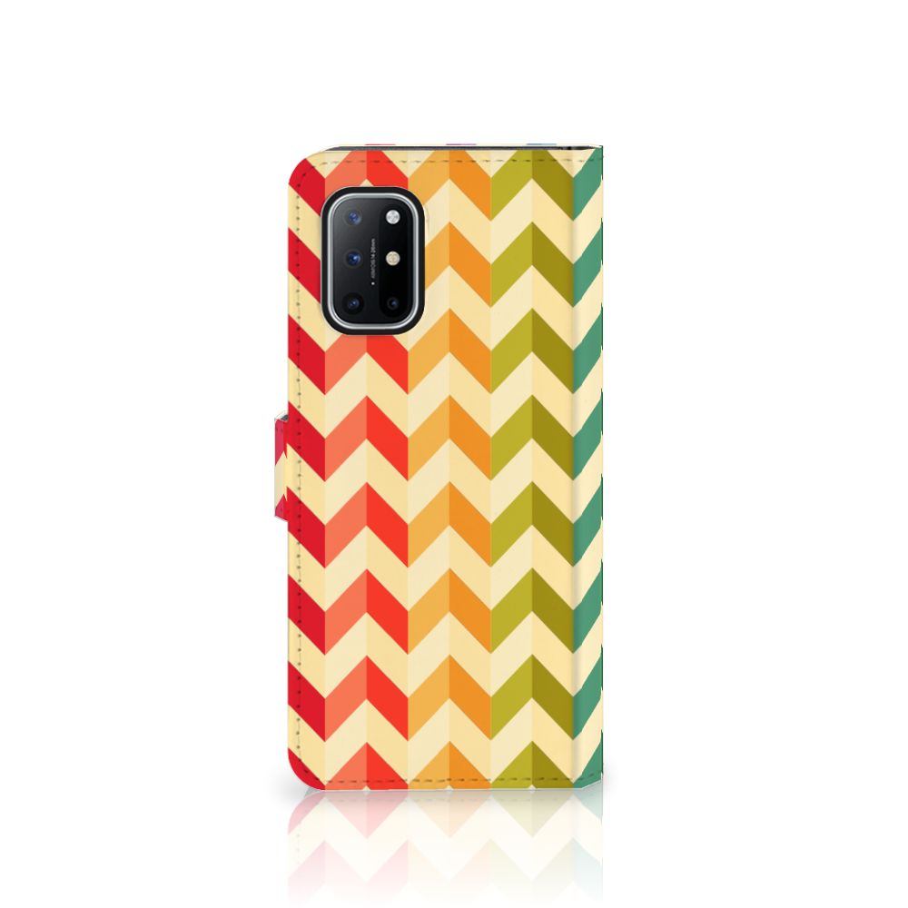 OnePlus 8T Telefoon Hoesje Zigzag Multi Color