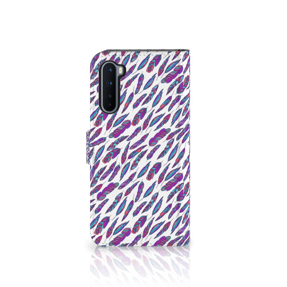 OnePlus Nord Telefoon Hoesje Feathers Color