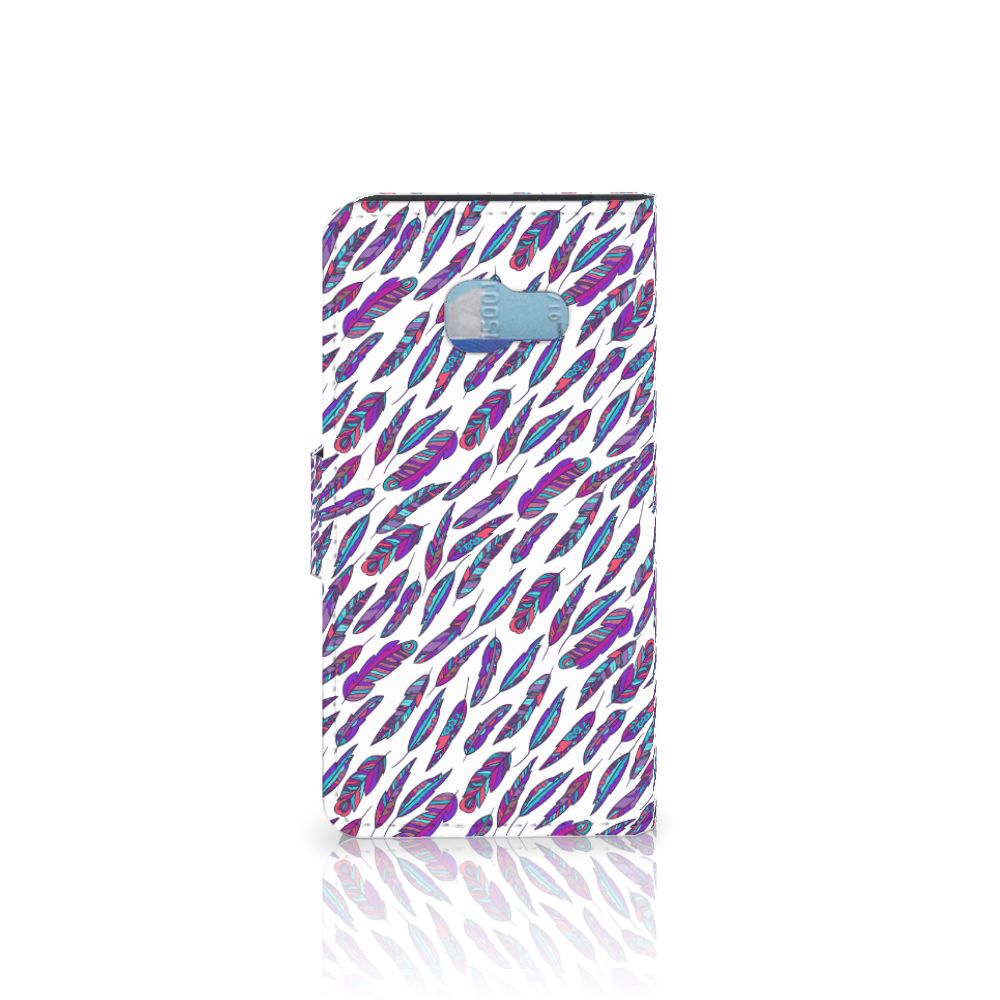 Samsung Galaxy A3 2017 Telefoon Hoesje Feathers Color