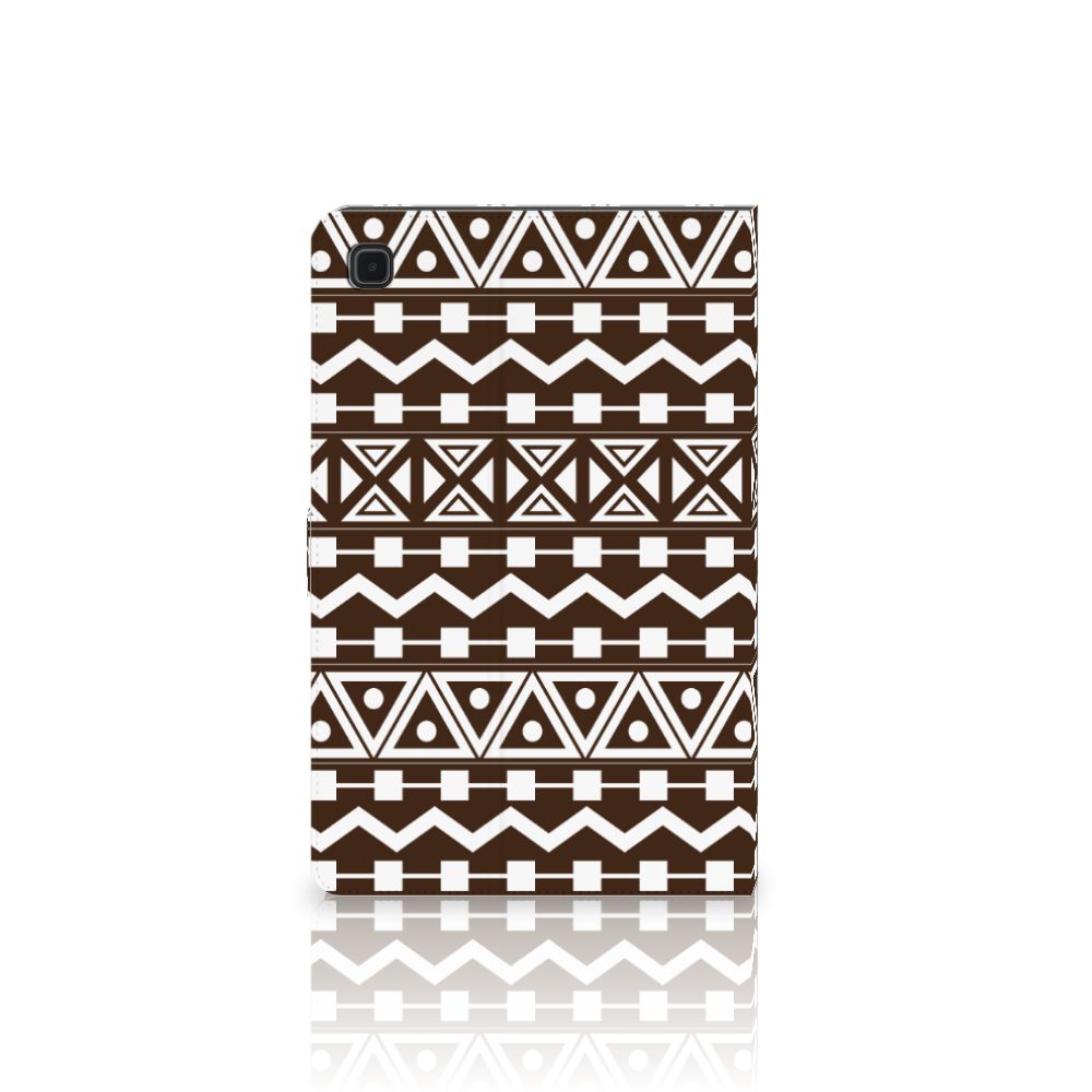 Samsung Galaxy Tab A7 (2020) Tablet Hoes Aztec Brown