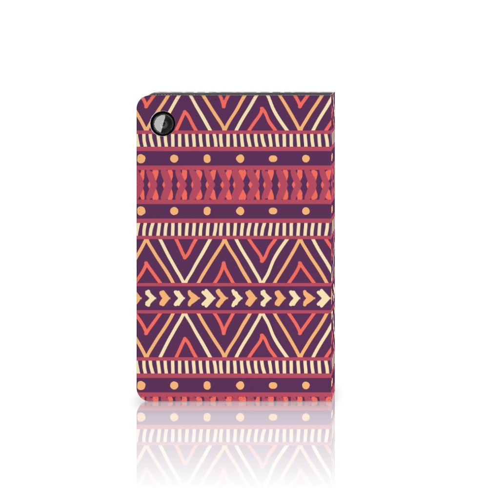 Samsung Galaxy Tab A8 2021 Tablet Hoes Aztec Paars
