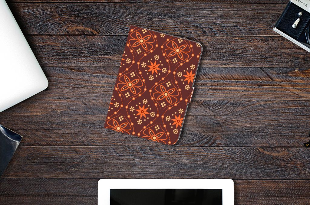 iPad Mini 6 (2021) Tablet Hoes Batik Brown