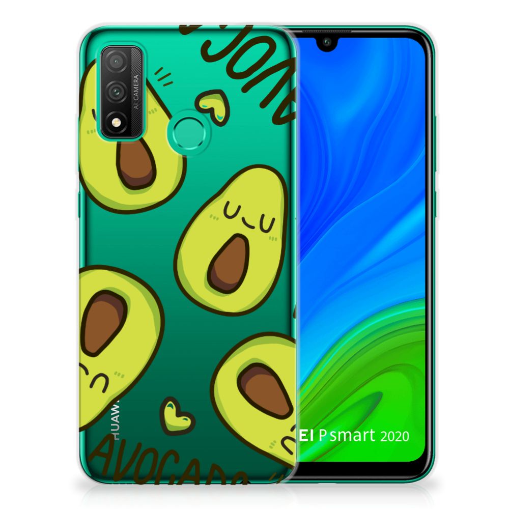 Huawei P Smart 2020 Telefoonhoesje met Naam Avocado Singing