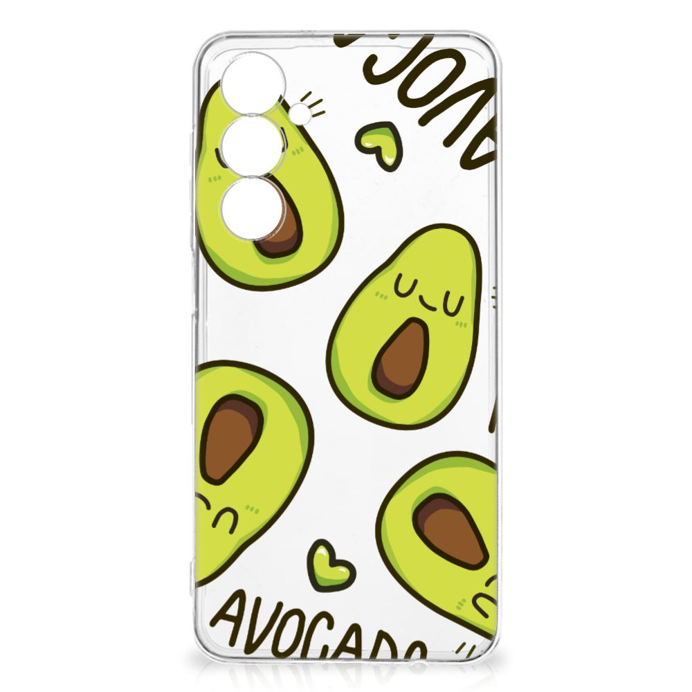 Samsung Galaxy A54 5G Telefoonhoesje met Naam Avocado Singing