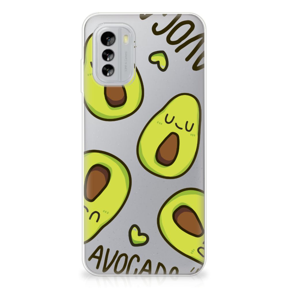 Nokia G60 Telefoonhoesje met Naam Avocado Singing