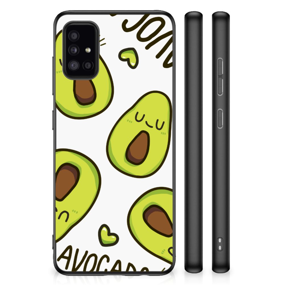 Samsung Galaxy A51 Bumper Hoesje Avocado Singing