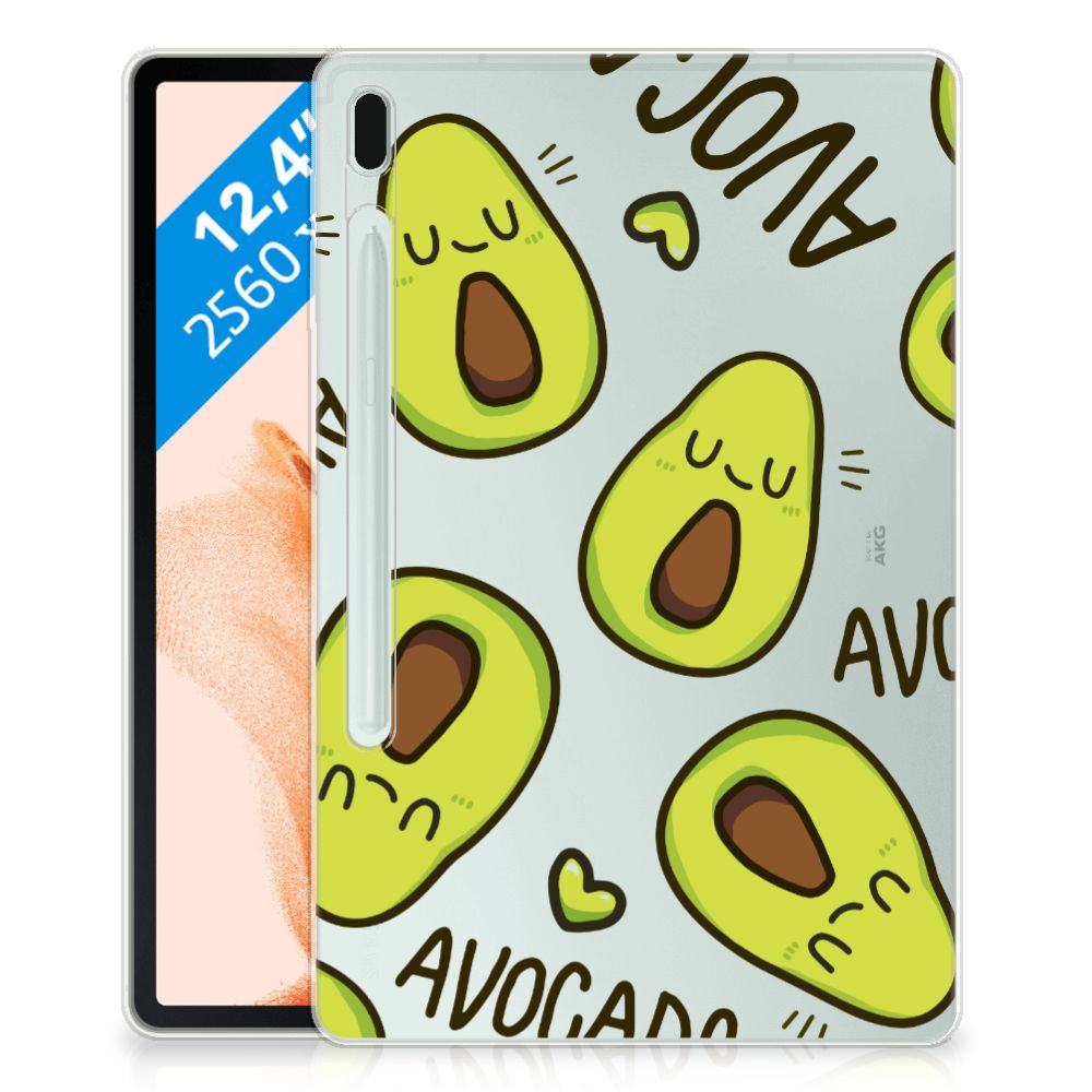 Samsung Galaxy Tab S7FE Tablet Back Cover Avocado Singing