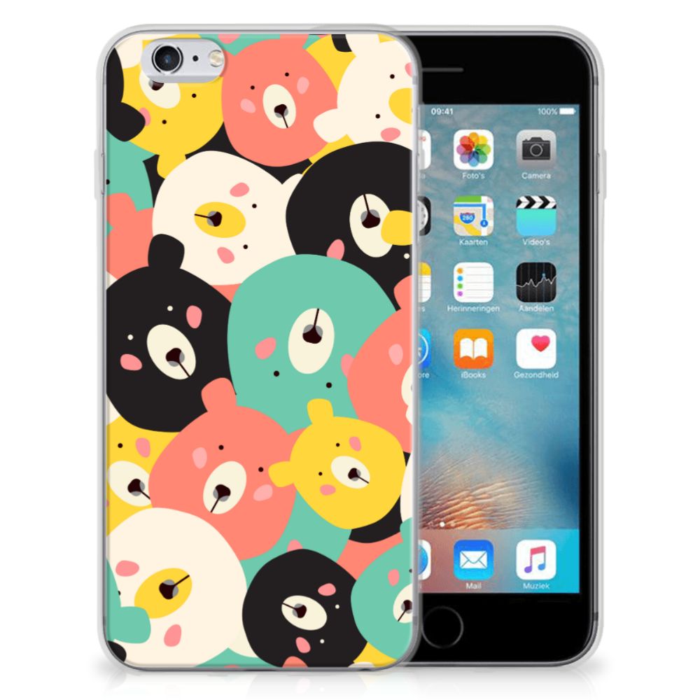 Apple iPhone 6 | 6s Telefoonhoesje met Naam Bears