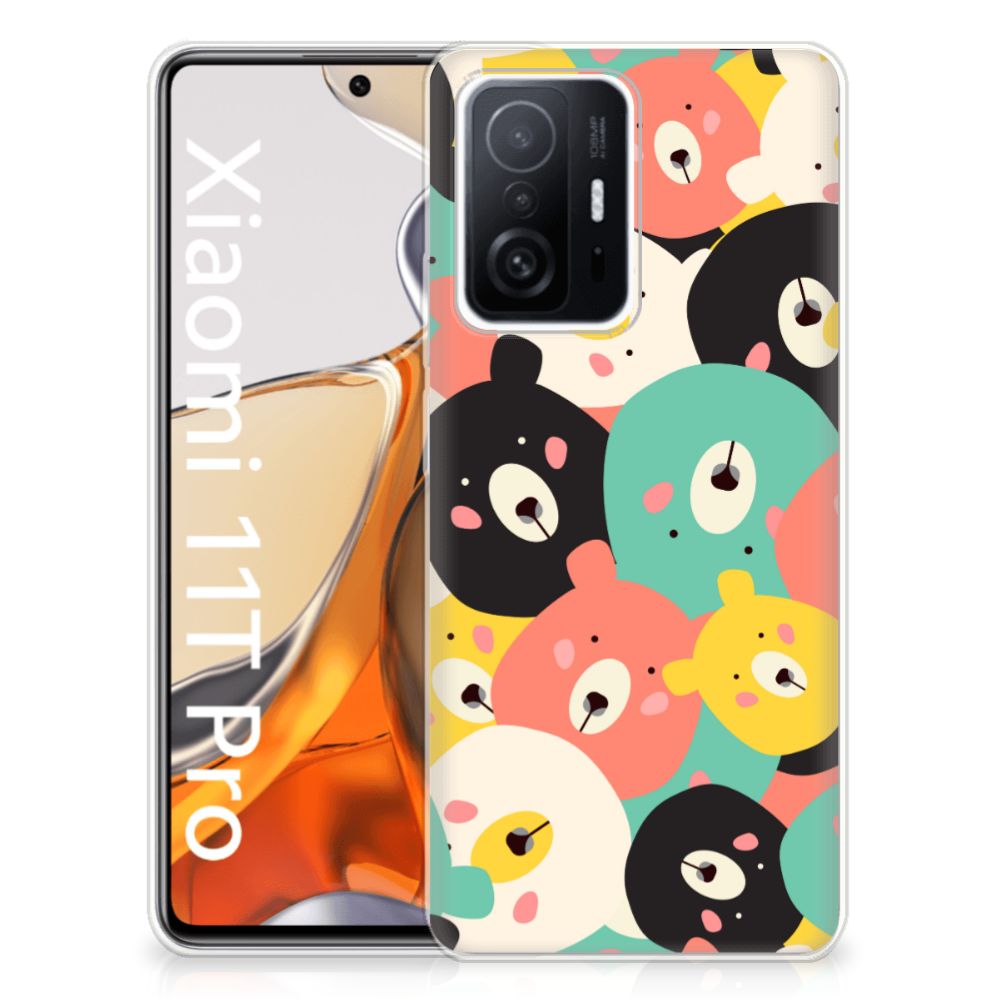 Xiaomi 11T | 11T Pro Telefoonhoesje met Naam Bears