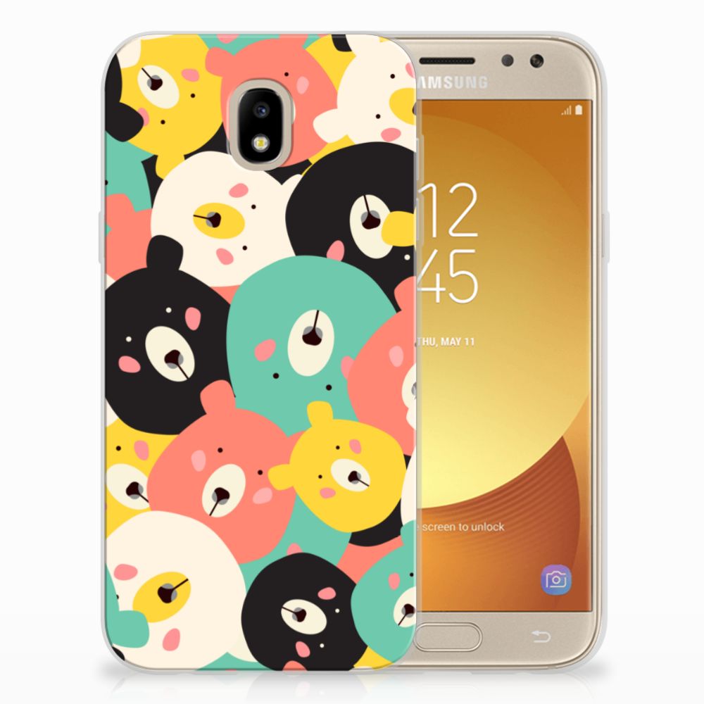 Samsung Galaxy J5 2017 Telefoonhoesje met Naam Bears
