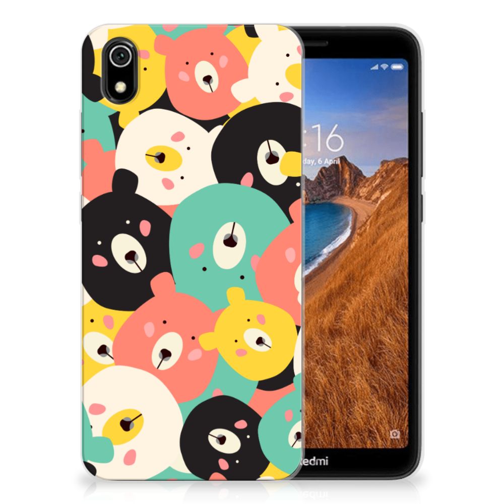 Xiaomi Redmi 7A Telefoonhoesje met Naam Bears