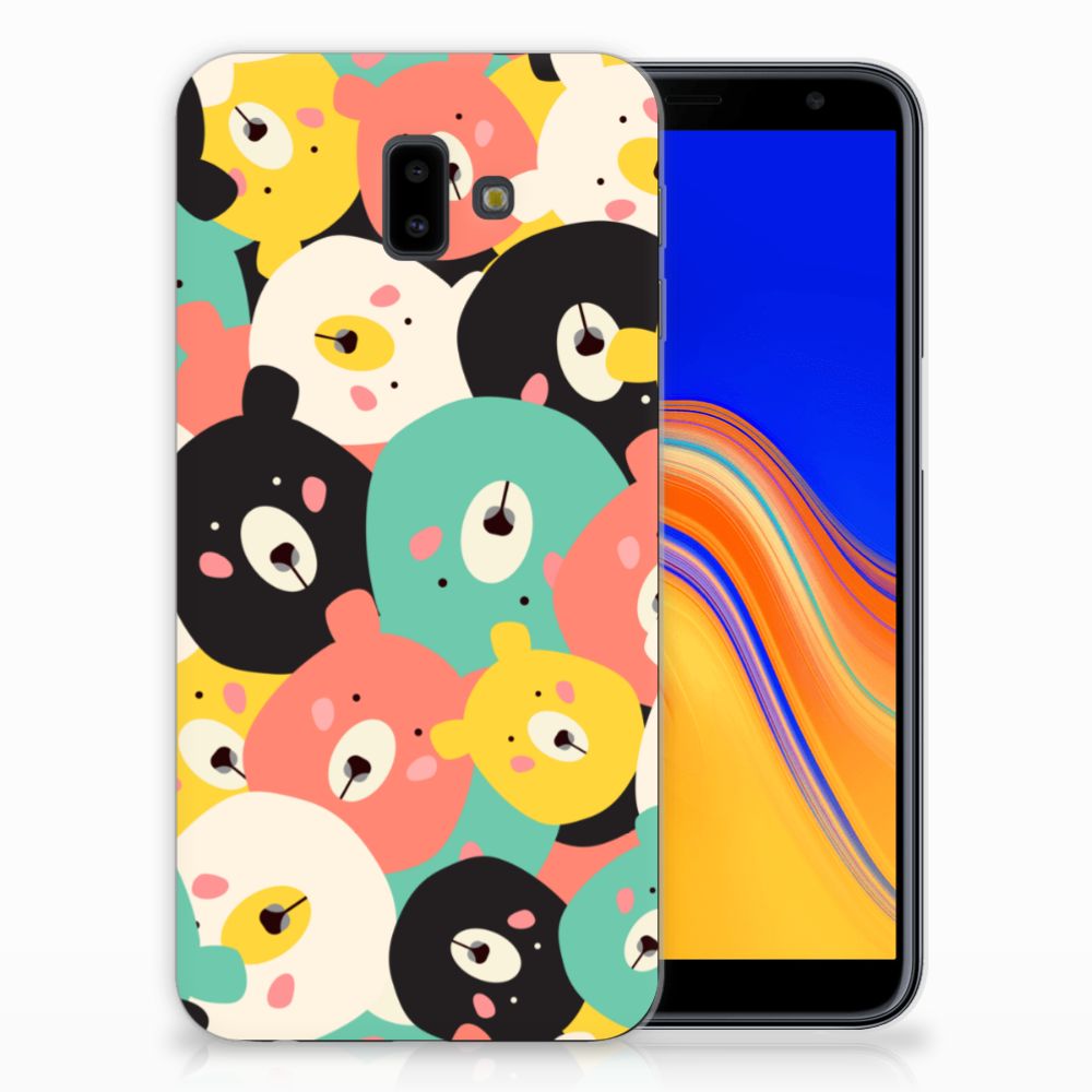 Samsung Galaxy J6 Plus (2018) Telefoonhoesje met Naam Bears