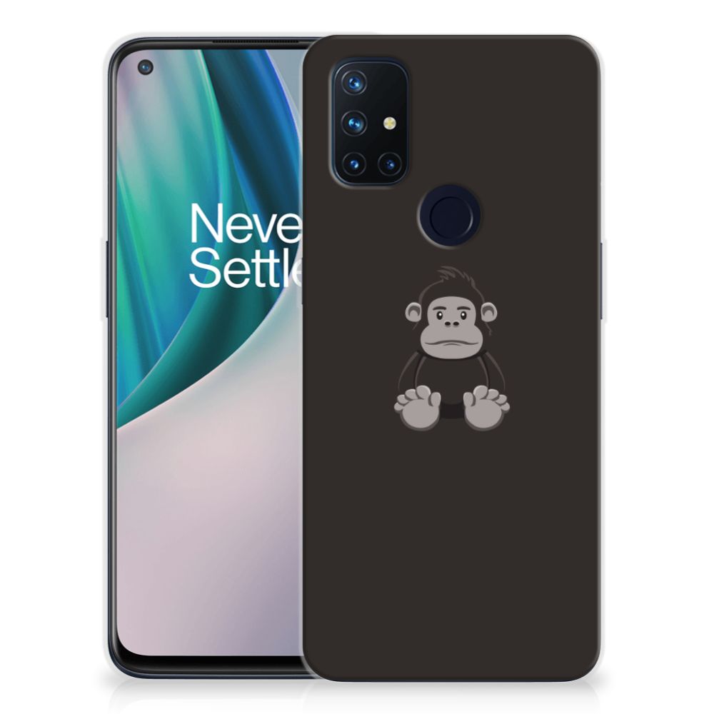 OnePlus Nord N10 5G Telefoonhoesje met Naam Gorilla