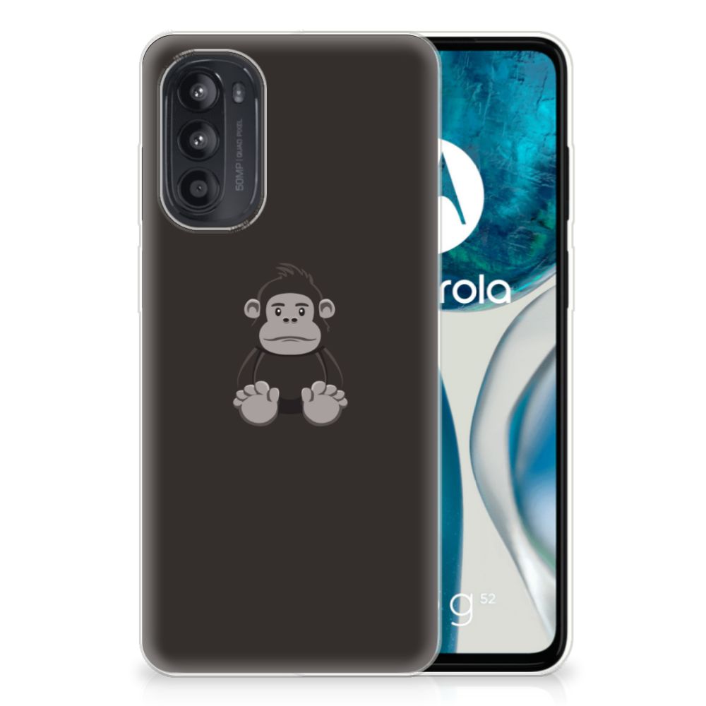 Motorola Moto G52/G82 Telefoonhoesje met Naam Gorilla