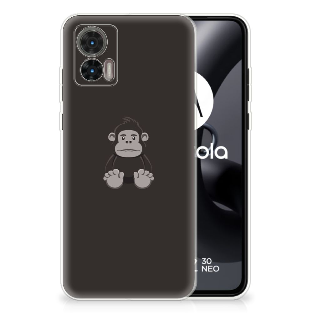 Motorola Edge 30 Neo Telefoonhoesje met Naam Gorilla