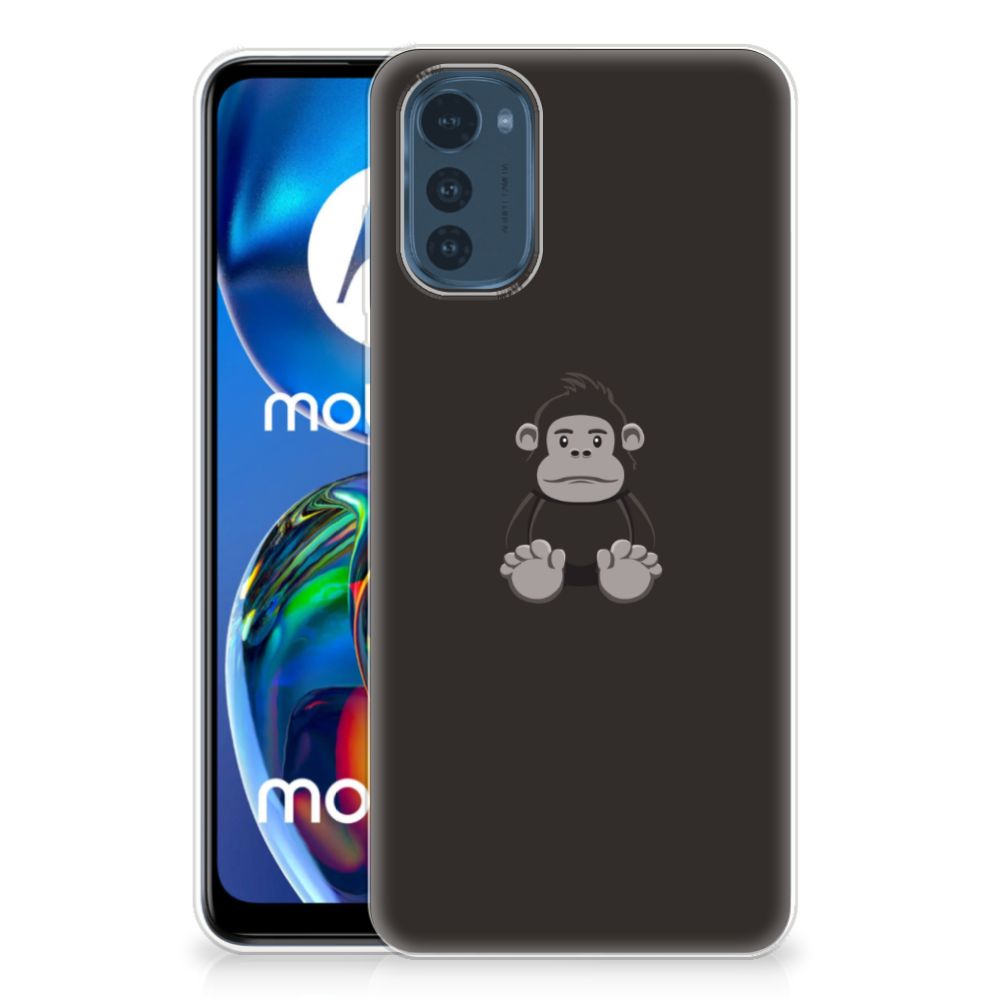 Motorola Moto E32/E32s Telefoonhoesje met Naam Gorilla