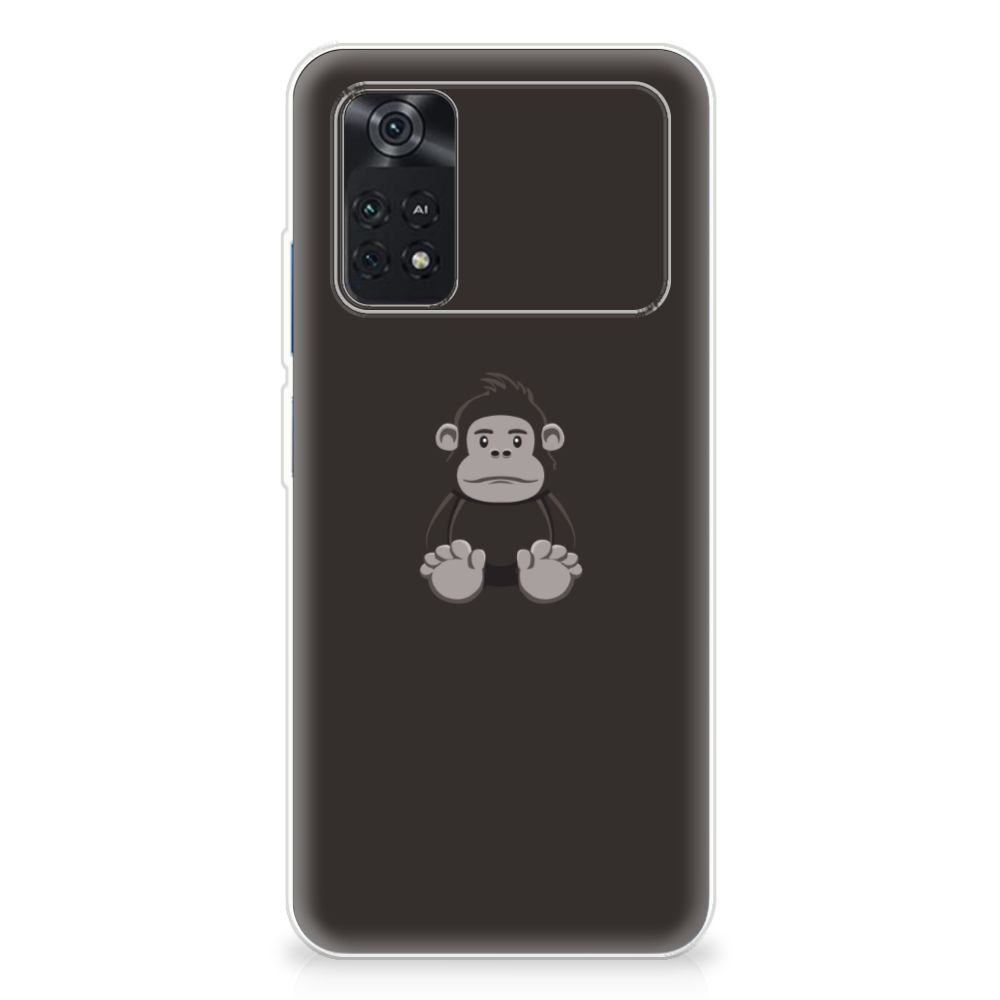 Xiaomi Poco M4 Pro 4G Telefoonhoesje met Naam Gorilla
