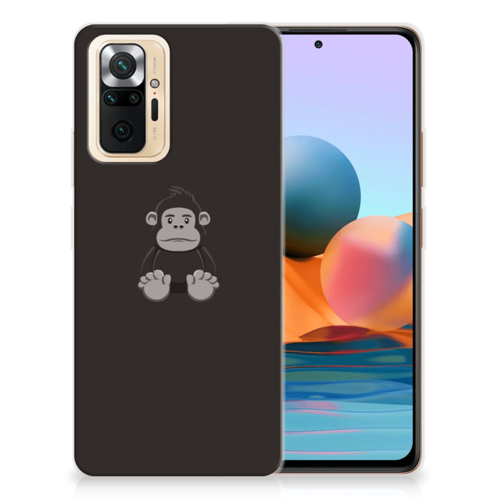 Xiaomi Redmi Note 10 Pro Telefoonhoesje met Naam Gorilla