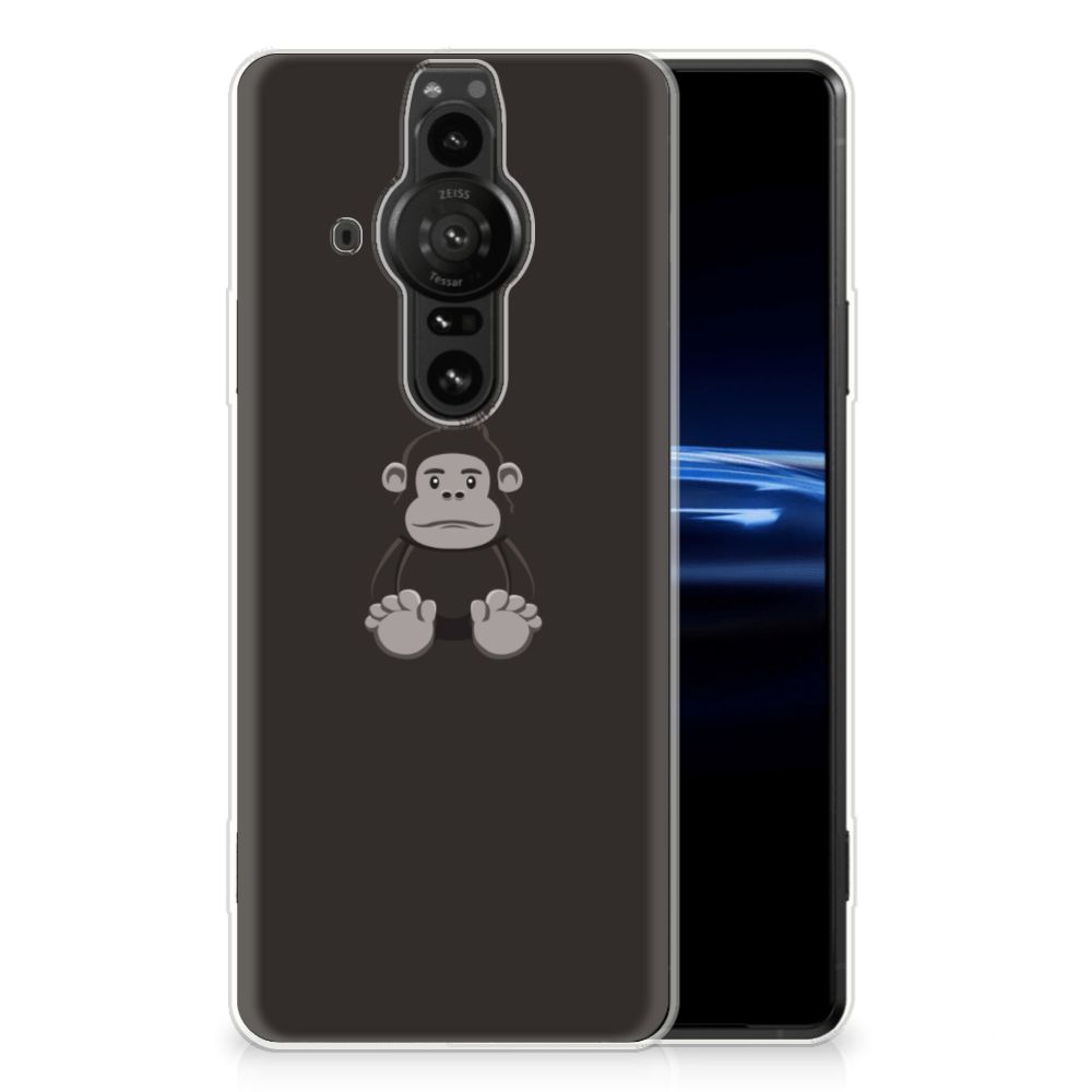 Sony Xperia Pro-I Telefoonhoesje met Naam Gorilla