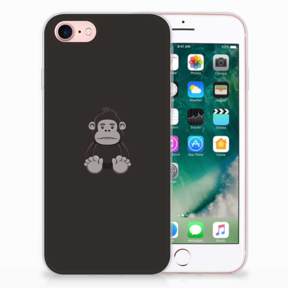 iPhone SE 2022 | SE 2020 | 8 | 7 Telefoonhoesje met Naam Gorilla