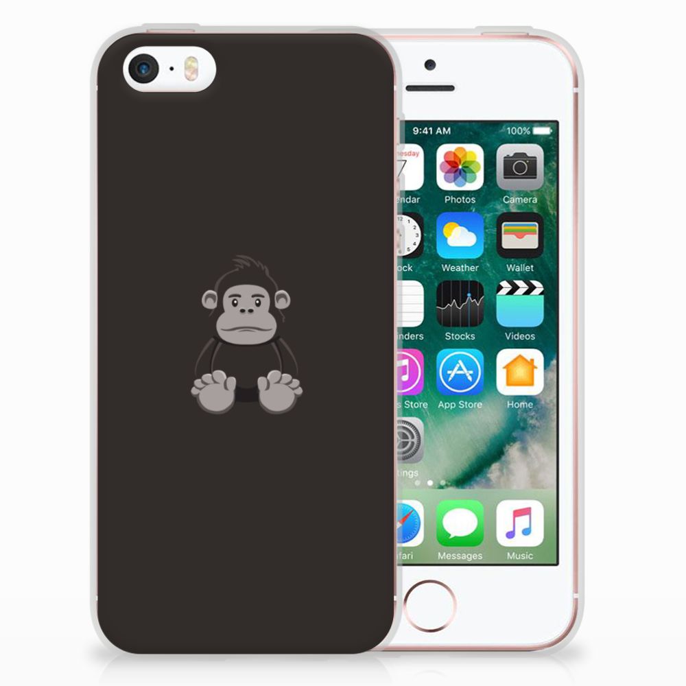 Apple iPhone SE | 5S Telefoonhoesje met Naam Gorilla