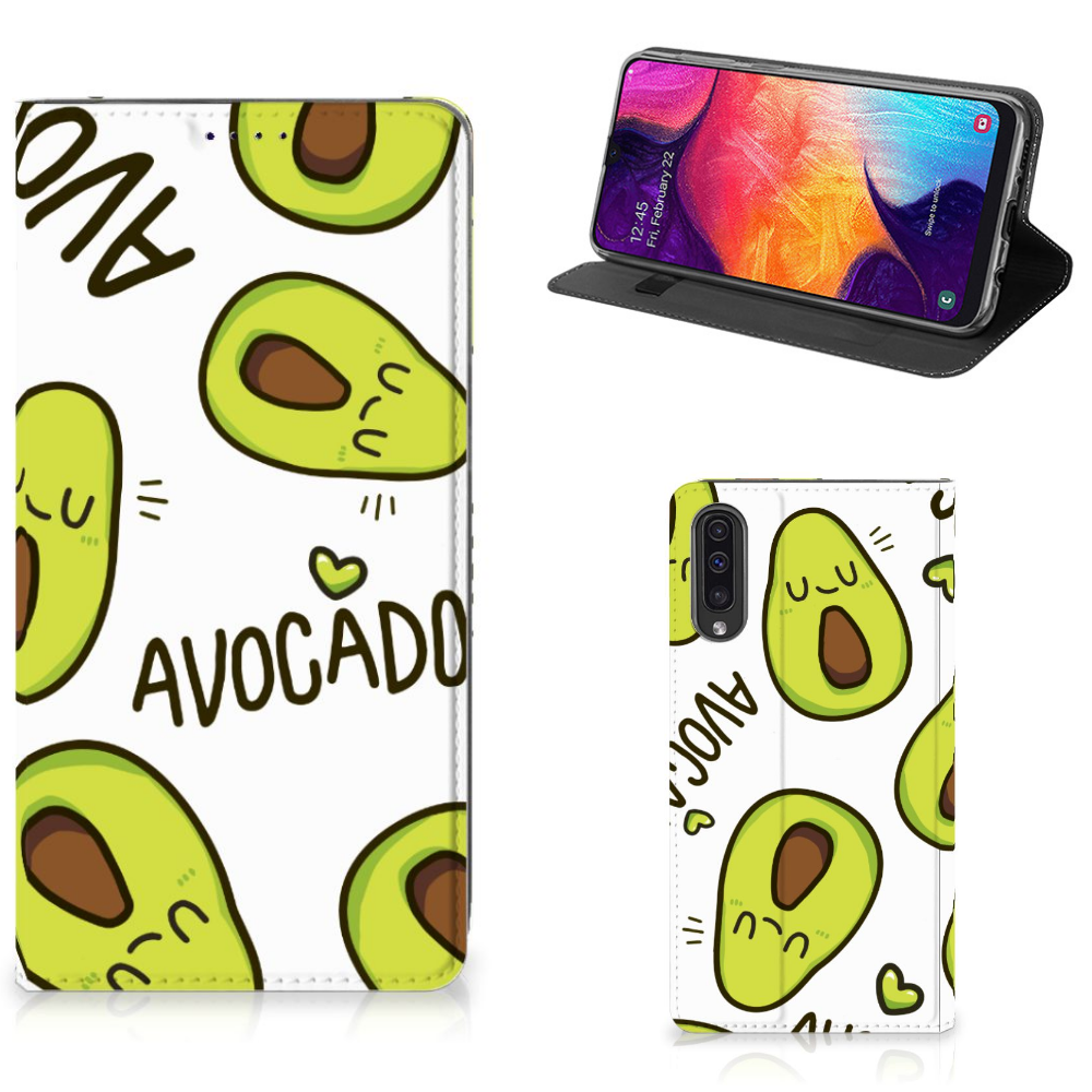 Samsung Galaxy A50 Magnet Case Avocado Singing