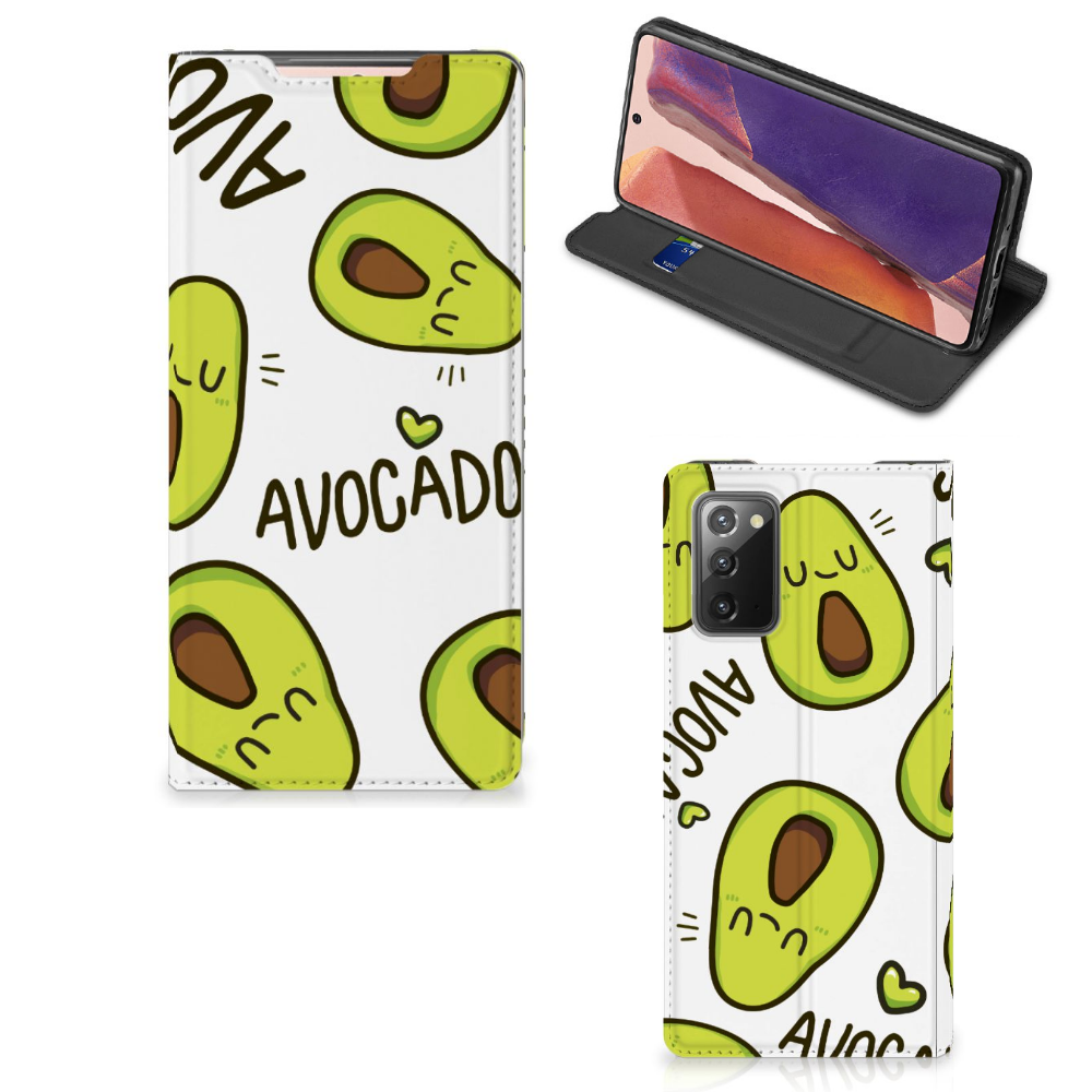 Samsung Galaxy Note20 Magnet Case Avocado Singing