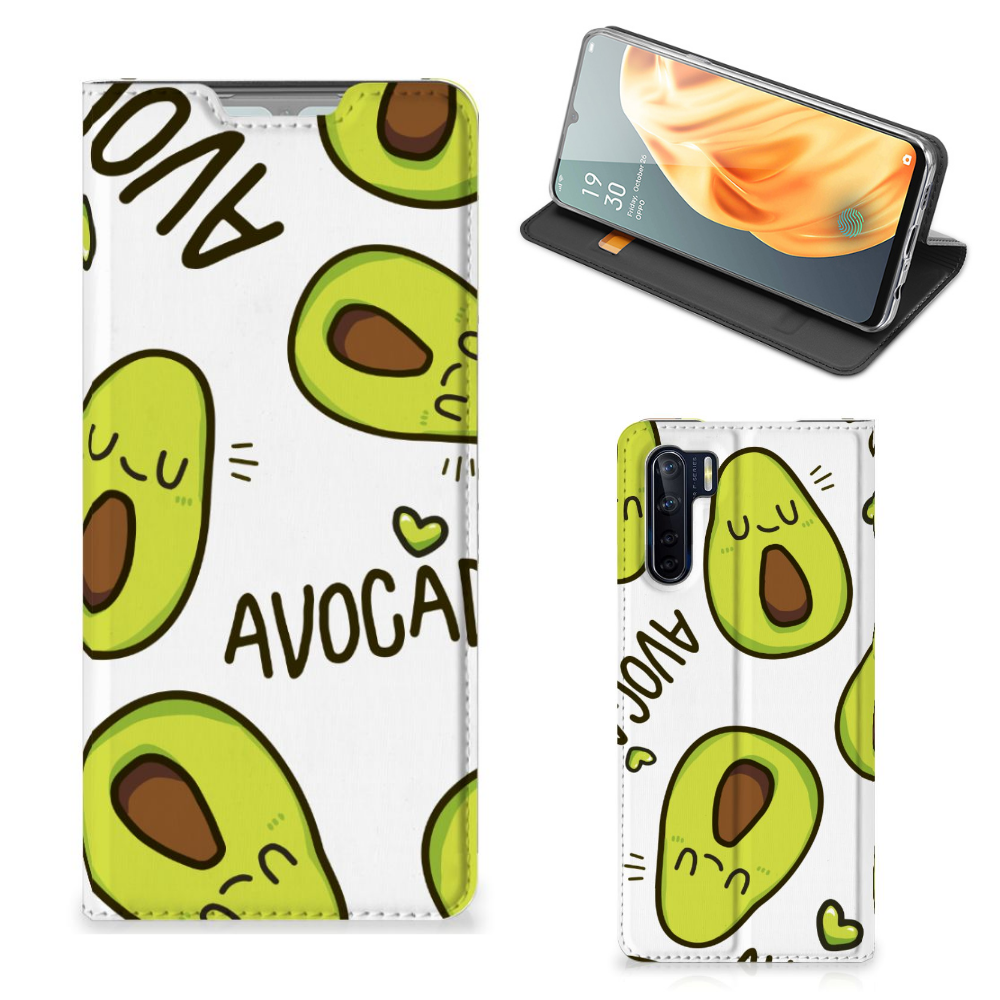 OPPO Reno3 | A91 Magnet Case Avocado Singing