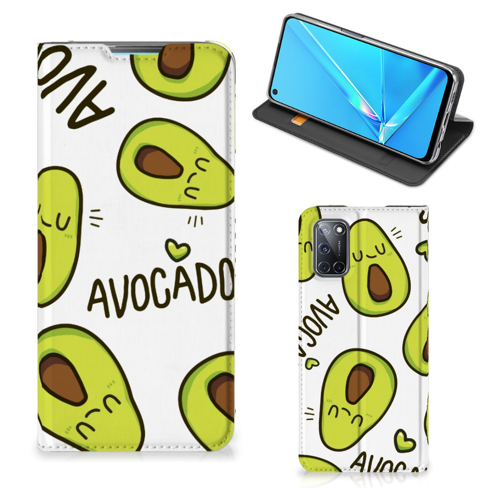 OPPO A52 | A72 Magnet Case Avocado Singing