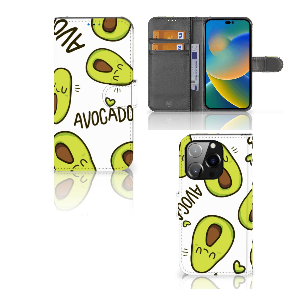 iPhone 14 Pro Leuk Hoesje Avocado Singing