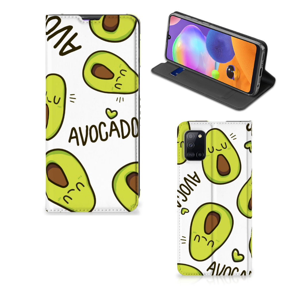 Samsung Galaxy A31 Magnet Case Avocado Singing