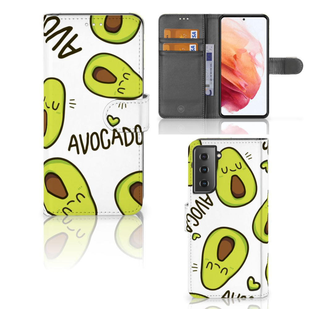 Samsung Galaxy S21 Leuk Hoesje Avocado Singing