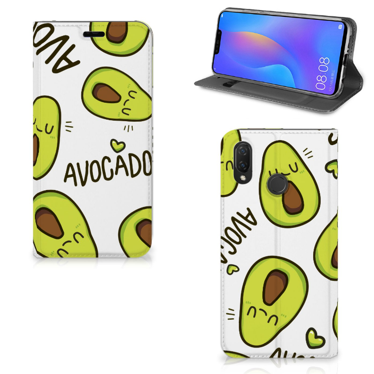 Huawei P Smart Plus Magnet Case Avocado Singing